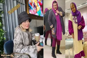 ببینید لباس عجیب بهاره رهنما که میگن نیم میلیارد پولشه؛ مادرش چه مافیایی تیپ زده