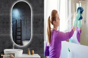 چیکار کنیم آینه حمام بخار نگیره؟/ با این ترفندها آینه حمام همیشه شفاف می‌ مونه