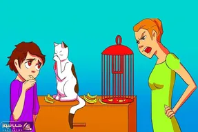بازی فکری؛ اگه هوشت از پارو بالا میره بگو بین پسر و گربه کی پرنده رو خورده؟