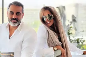 فوتوشات های جدید علیرام جذاب جو گندمی با همسر آنجلینای ایرانی به مناسبت سالگرد ازدواج