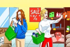 بازی فکری؛ اگه هوش تو خونت میچرخه بگو کدوم از این خانومایی که اومدن خرید متاهل؟