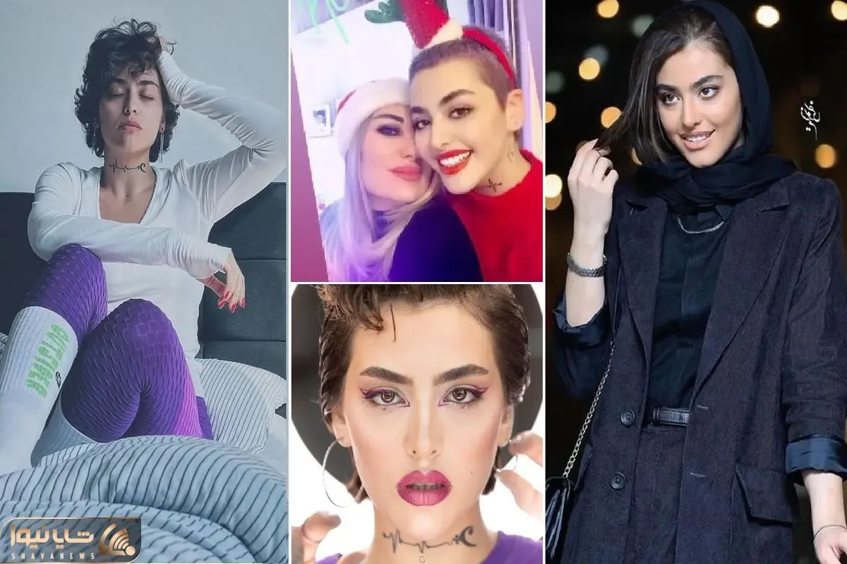 ریحانه پارسا بادی پوشیده حالا هی رو تاب مانور میده؛ چه کریسمسُ پشمالو ترکوند!
