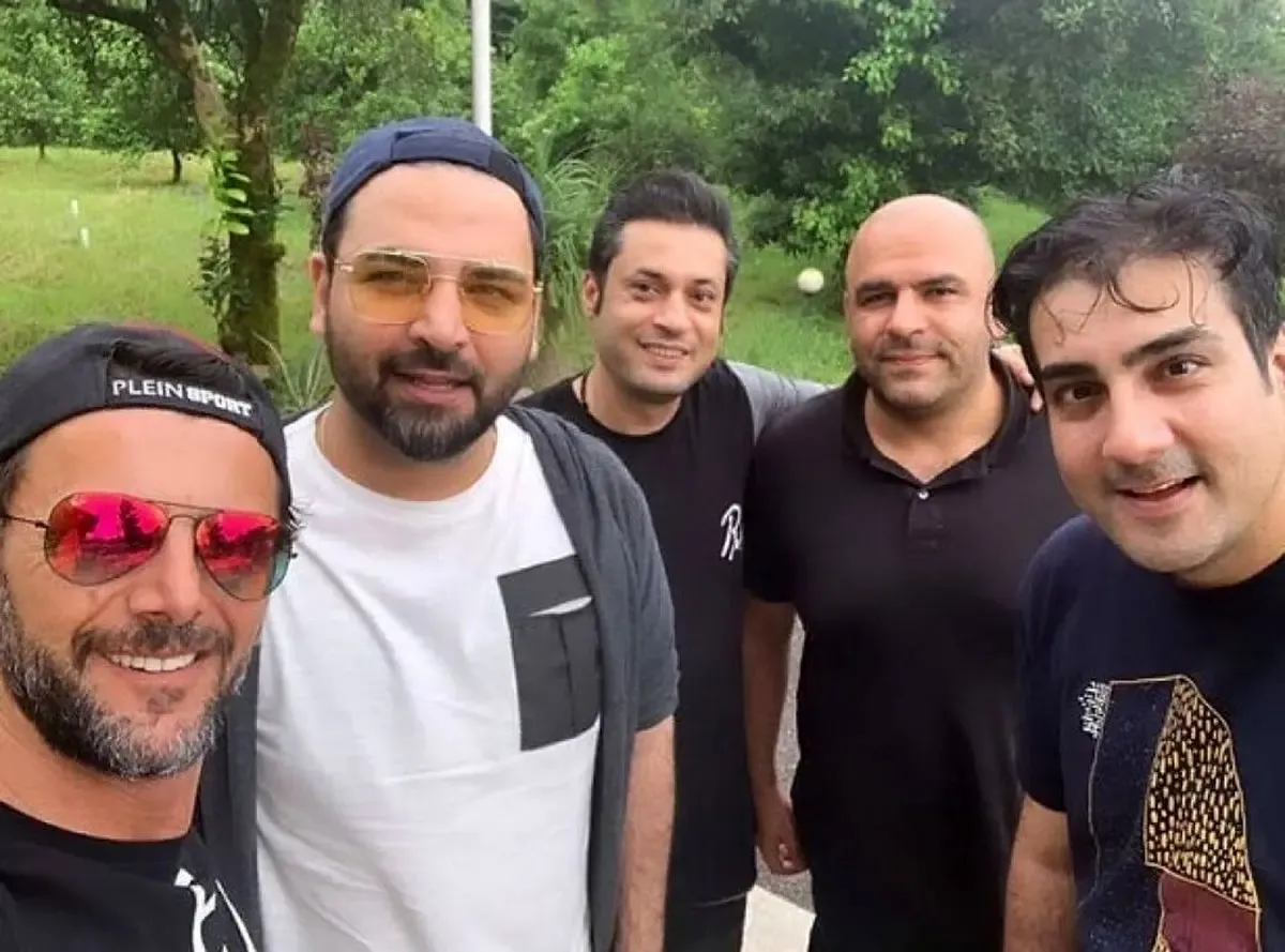 احسان علیخانی و ماسک عجیبش جنجالی شد!