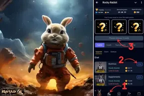 کارت های راکی رابیت (rocky rabbit) پنج شنبه و جمعه 1 و 2 شهریور+ آموزش