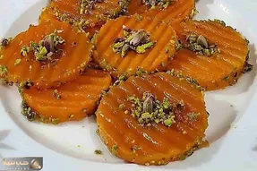 آموزش آشپزی؛ کدو حلوایی مجلسی با عطر دارچین و شیره‌ی انگور