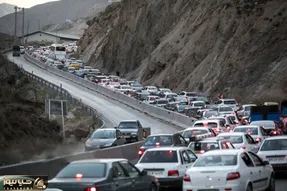 ترافیک سنگین در آزادراه تهران – شمال