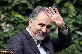 (عکس) محمدعلی نجفی شهردار سابق تهران در مراسم ختم مادر محمد عطریانفر