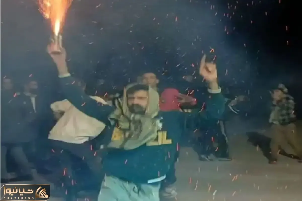 آواز شاد؛ مرد فاز مایکل جکسون برداشت وسط رقص دوتا فر خورد جوگیر شد تو سومی افقی افتاد