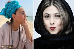 آزاده صمدی سلطان غول اکسسوری؛ خانم با ژست لَمیدش چه کَلی می خوابونه از بعضیا!