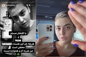 ریحانه پارسا از قمار و شرط بندی تا هرزگی و مستی!