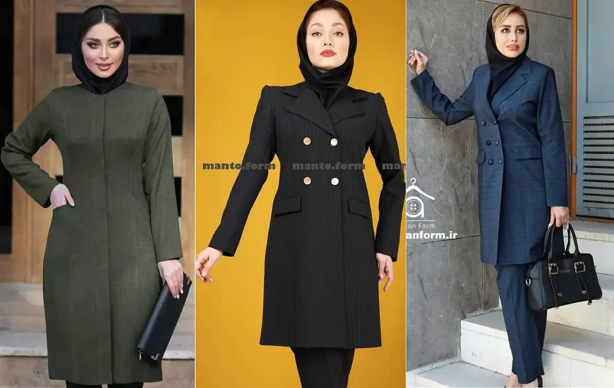 یه استایل همه چی تموم با مانتو اداری شیک؛ یه کفش تَق تقی هم بزن تنگش دِ برو که رفتیم