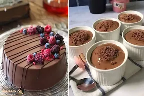 طرز تهیه دسر کاکائویی ساده و خوشمزه / بشمار سه یه دسر فوق العاده درست کنید