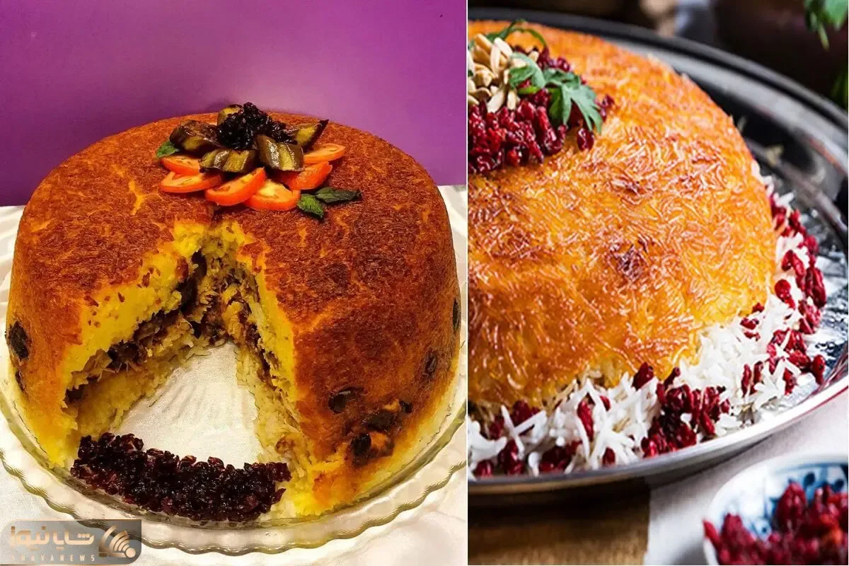 ته چین گوشت و بادمجان یه غذای عالی برای وقتی که مهمون داری/ طعم بینظیرش رو از دست نده