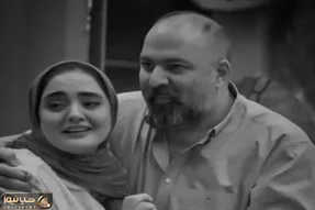 عاشقانه هنرمندان؛ قربون صدقه ناناسه علی اوجی واسه زنش علیخانی رو به وجد ازدواج آورد