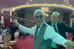 آواز شاد؛ پیرمردجمیل بایرامی تو عروسی پول بارون شد