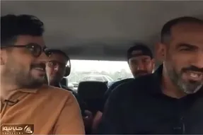 سکانش خندان/پشت صحنه جا دادن حامد حدادی 2.5 متری تو 207 /لنگاشو با دو قسمت جا میکنه