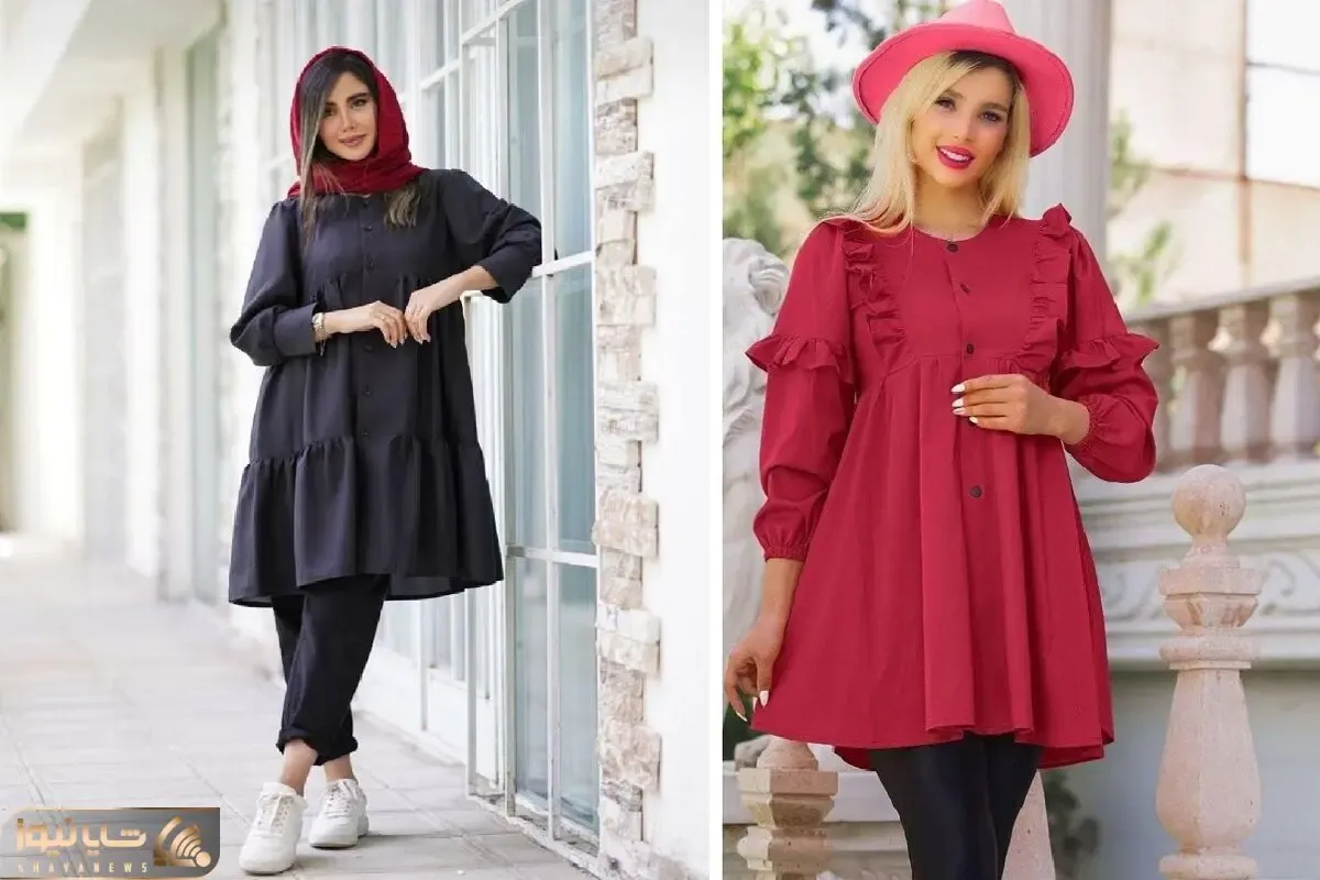 استایل بهاری با مانتو عروسکی؛ همیشه میتونی کت بپوشی بهار و فانتزی و چین چینی بپوش