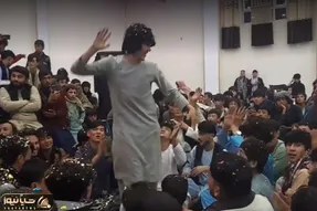 آواز محلی؛ رقص قشنگ جاغوری که پسره عین فرفره میچرخه سرعت و رقصیدن باهم