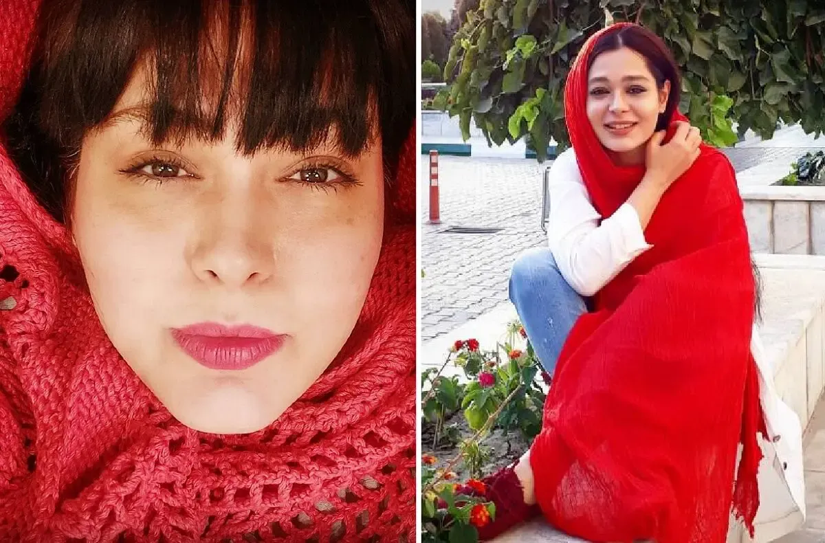 موهای چتری و لبان سرخ 