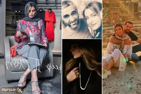 نگار زنِ پژمان جمشیدی تو لباس خونگی لاکژری؛ با مینای رادان کورس گذاشتن کی ژذابتره!