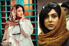 قبل و بعد آزاده صمدی / الهه افعی تهران وقتی زن هومن بود پیر تر بود نسبت به حالا