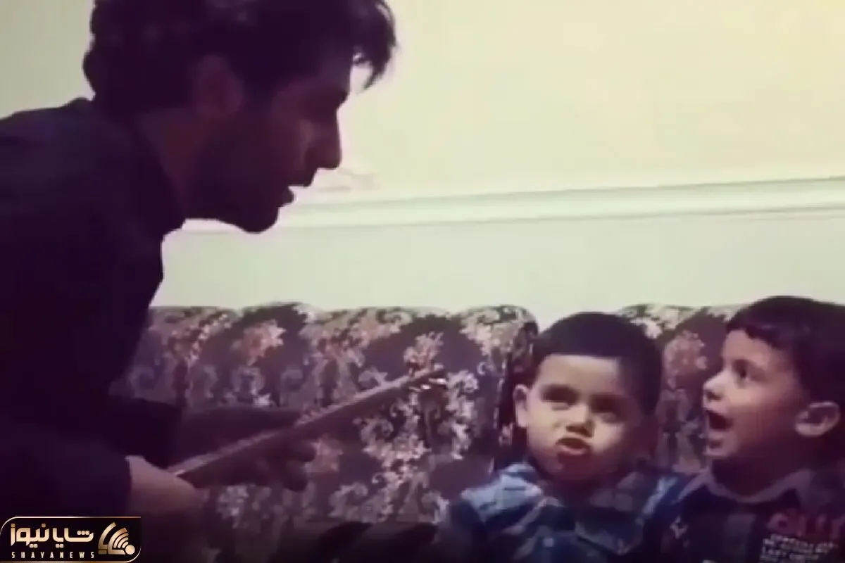آواز احساسی؛ طوری بچه رو وادار میکنه که باهاش بخونه که بغلیش دهنش باز مونده فقط اوجش