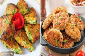 طرز تهیه کوکو مخلوط ترد و خوشمزه / بدون گوشت بهترین کوکو رو درست کن