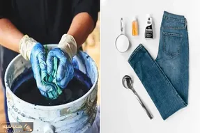 آموزش رنگ کردن حرفه ای لباس در خانه / دیگه شلوار لیه تازه نخر ترفند تثبیت رنگشم آسونه