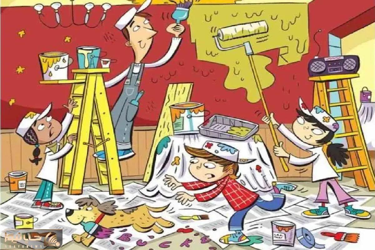 بازی فکری؛ به نقاش ها کمک کن تا 6 حرف گمشدشون رو پیدا کنن