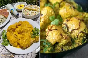 طرز تهیه خورشت مرغ زعفرونی با ماست / طعم خاص این غذا شگفت زدت میکنه