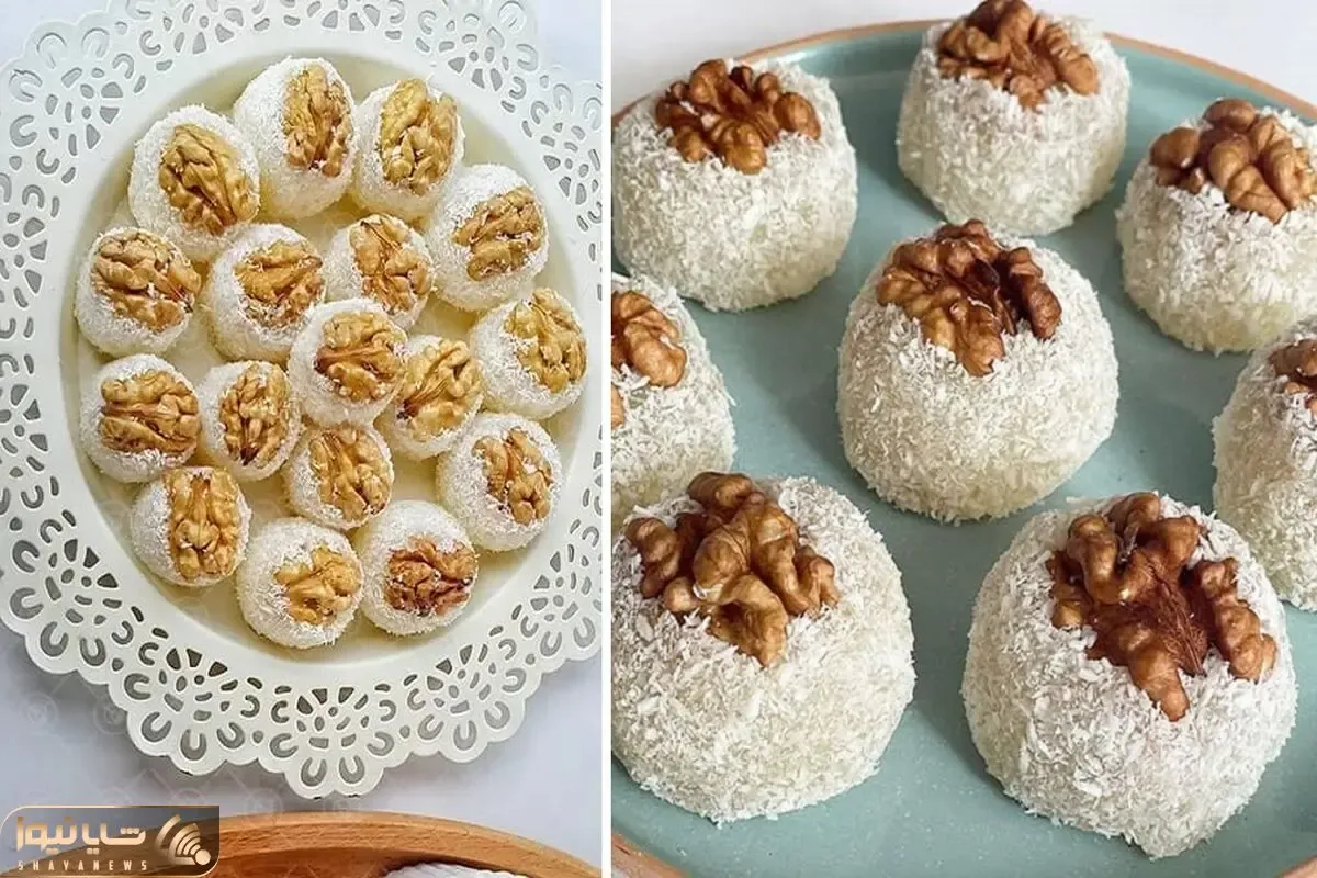 طرز تهیه باسلوق گردویی / این دسر خوشمزه رو خیلی راحت و سریع درست کنید