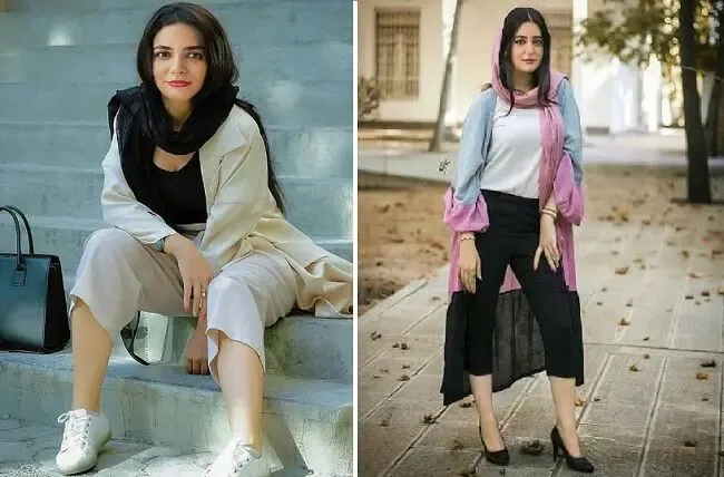 دامن عجیب لیندا کیانی در کنار بهرام افشاری