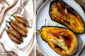 سرخ کردن یه عالمه بادمجون با یه قاشق روغن / همراه با روش تضمینی گرفتن تلخی