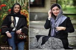 خودنمایی نازنین بیاتی با گیس بافته و جین جذبش؛ سایه اسموکی و رژ جیییغ  قرمزشو نگااا