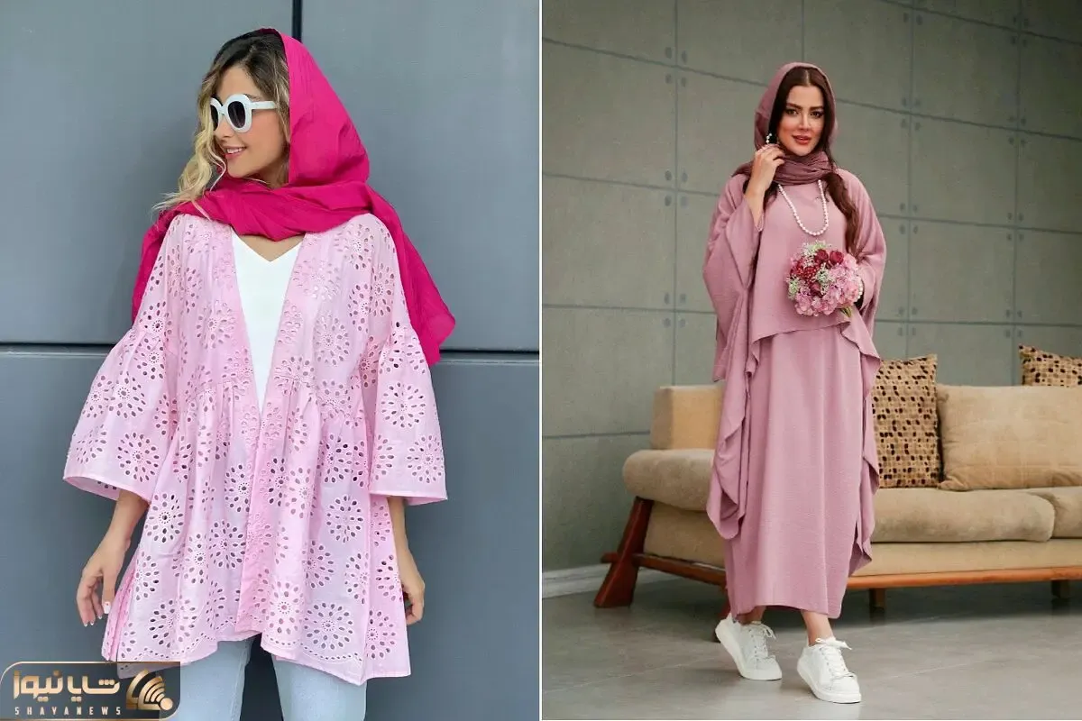 معرفی چندتا استایل عید جذاب با مانتو صورتی؛ نوروزی به زیبایی شکوفه های بهاری