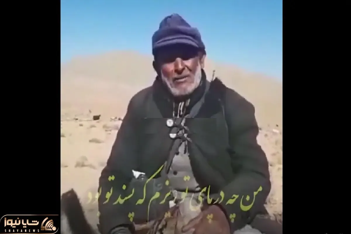 آواز خیابانی؛ پیرمرد ریش سفید آهنگ معروف استاد شجریان رو چه دردناک و با جون دل خوند