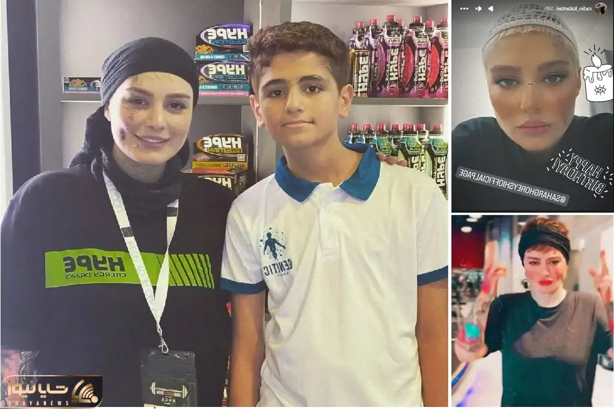 سحر قریشی با آقای غووول چه دمبلی میزنه تو دبی؛ جلوه گری خانم با یادگاری تتلو!