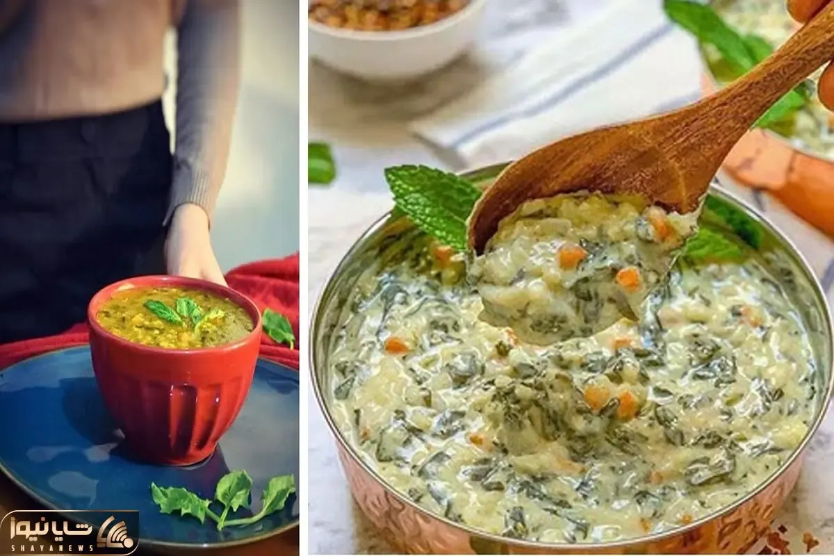 طرز تهیه آش اسفناج خوشمزه و لذیذ / با این دستور یه شام مقوی و بی نظیر آماده کن