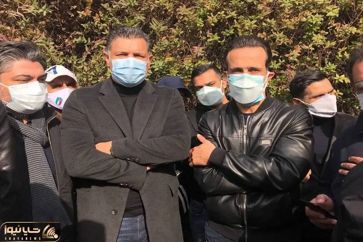 (عکس) وقتی علی دایی و علی کریمی دیگه کامل آشتی کردند!