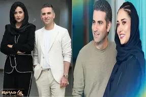تلاش های پریناز ایزدیار و هوتن شکیبا برای شیک دیده شدن در جشن با موفقیت مواجه شد