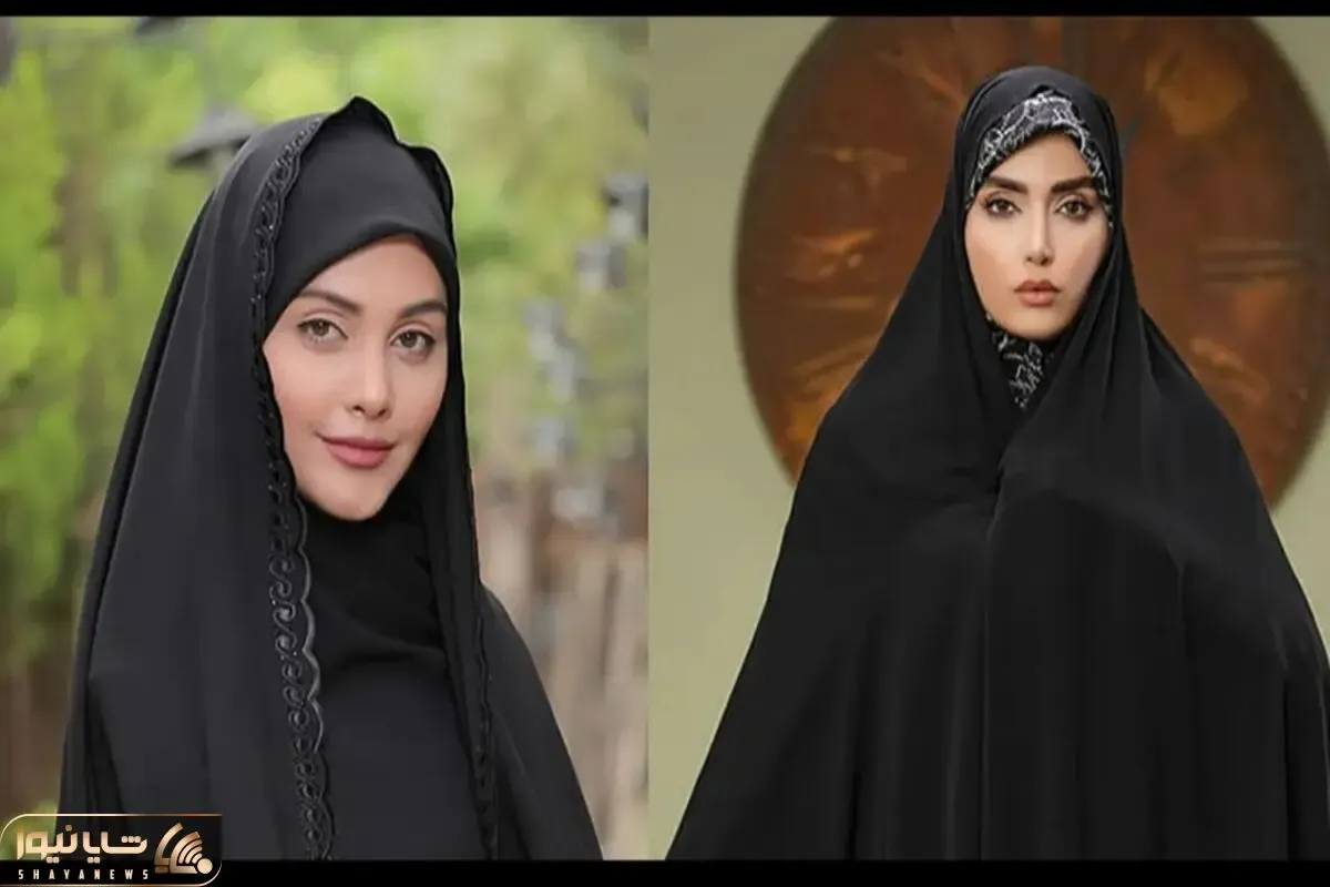 چادر مشکی به کدوم فرم صورت خیلی میاد؟ / شیک، باوقار و خیلی جذاب مناسب دختران زیر ۳۰