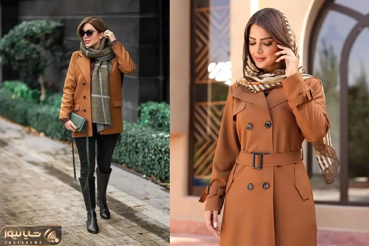 استایل پاییزه جذاب با مانتو قهوه ای؛ با رنگ محبوب فصل شیک پوشی رو تجربه کن!