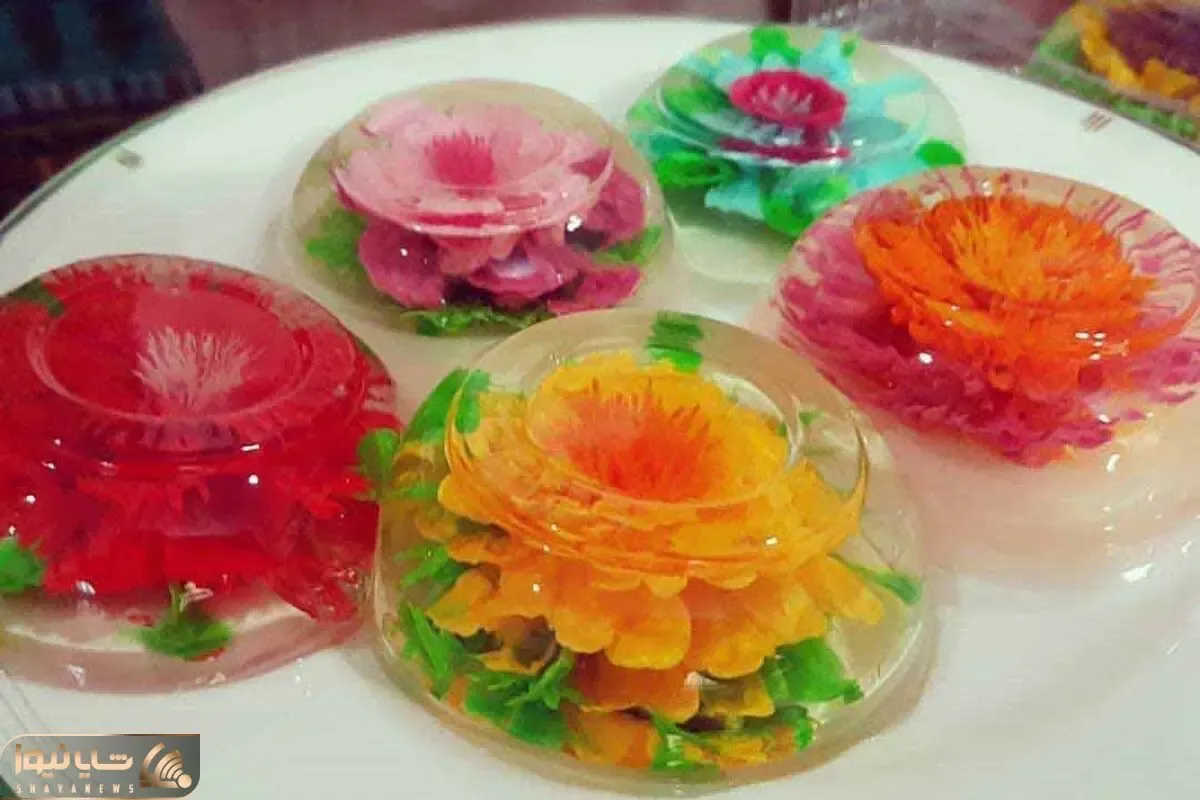 آشپزی حرفه ای؛ صفر تا صد ژله تزریقی یه دسر بترکون و خوشگل واسه مهمونی ها