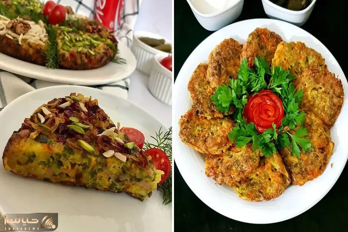 طرز تهیه کوکوی مخلوط با بهترین دستور / این کوکو از تردی و خوشمزگی نظیر نداره