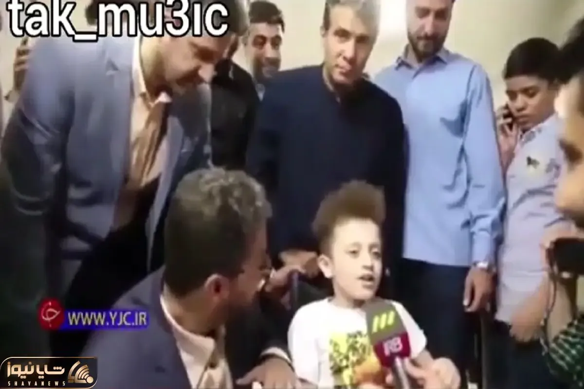 آواز جیگرسوز؛ پسر معلول با دلم را لرزاندی و رفتی داورای عصرجدید رو مات کرد گریه بشیرو