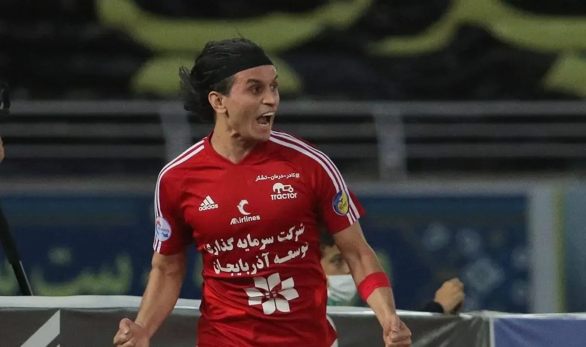 ستاره تراکتور بازی با پرسپولیس را از دست داد