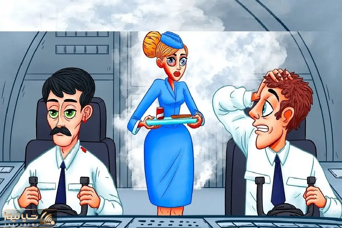 کاراگاه شو؛ اگه فکرمیکنی خدای هوشی بگو بین خلبان و خانومه مهماندار کدومشون زامبی؟