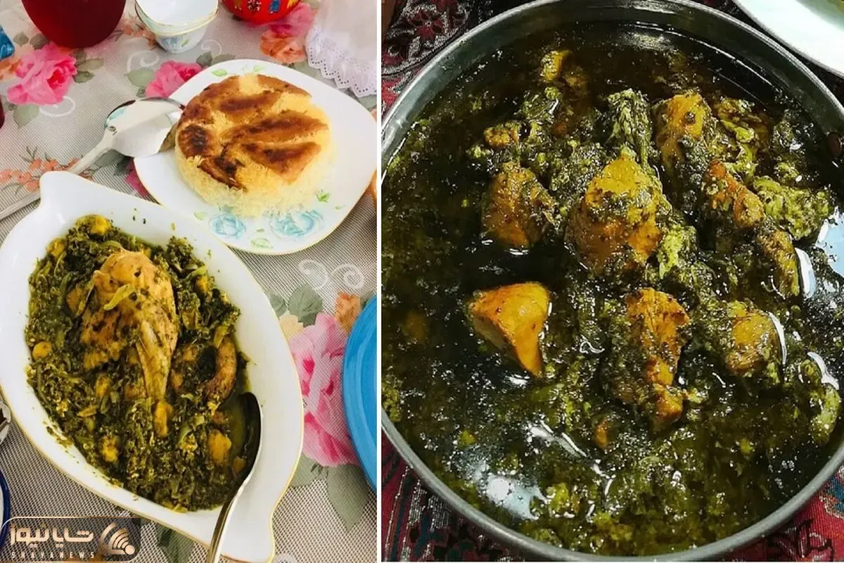 طرز تهیه خورش مرغ و شوید با سیر تازه / عطر و طعم این خورش ساده بی نظیره