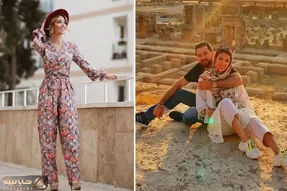 بهرام رادان زنشو برد یه لوک فوق العاده که یه سلفی لاو بگیرن؛ گیسای جیرانش تا کجا هواس!