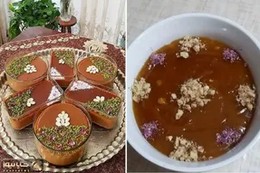 طرز تهیه فرنی با شیره انگور / این دسر ساده برای هوای سرد پاییزی عالی ترینه